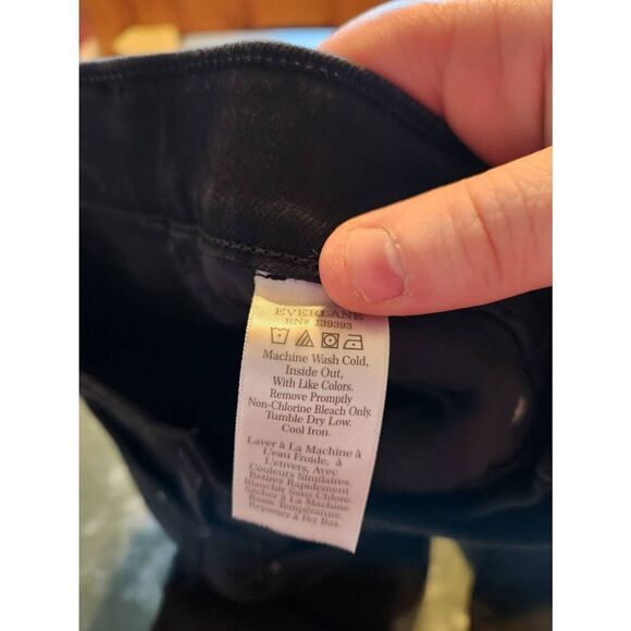 NWT Everlane the way-high skinny high stretch black jeans sz 27 - Picture 3 of 4